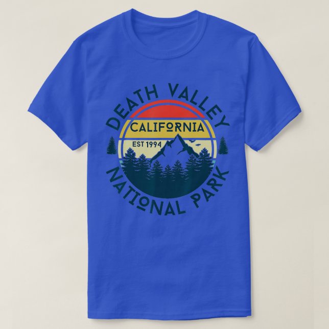 Death Valley National Park California Nature Hikin T-Shirt (Design Front)