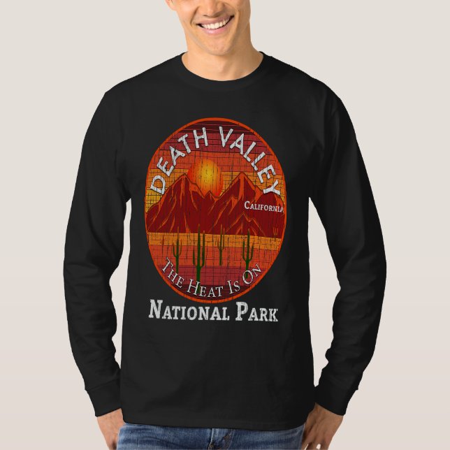 Death Valley National Park California Nature Hikin T-Shirt (Front)