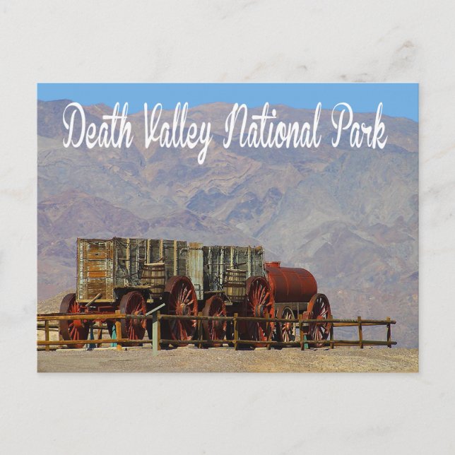 Death Valley National Park, California Post Card (Front)