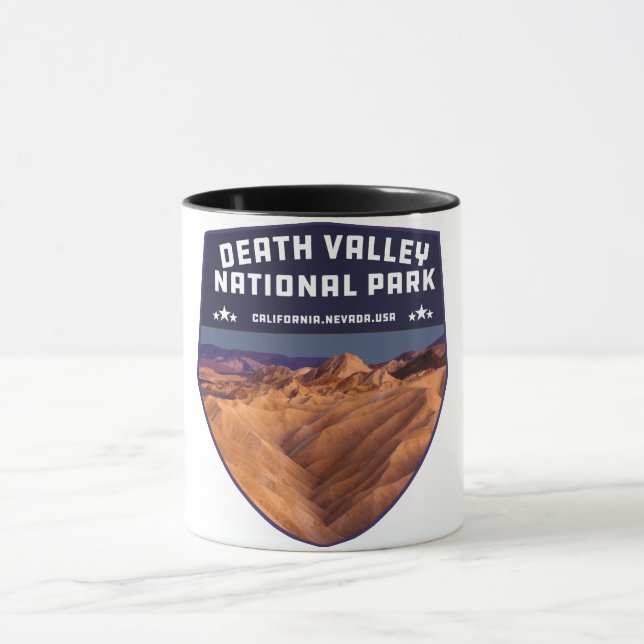 Death Valley National Park California souvenir Mug (Center)