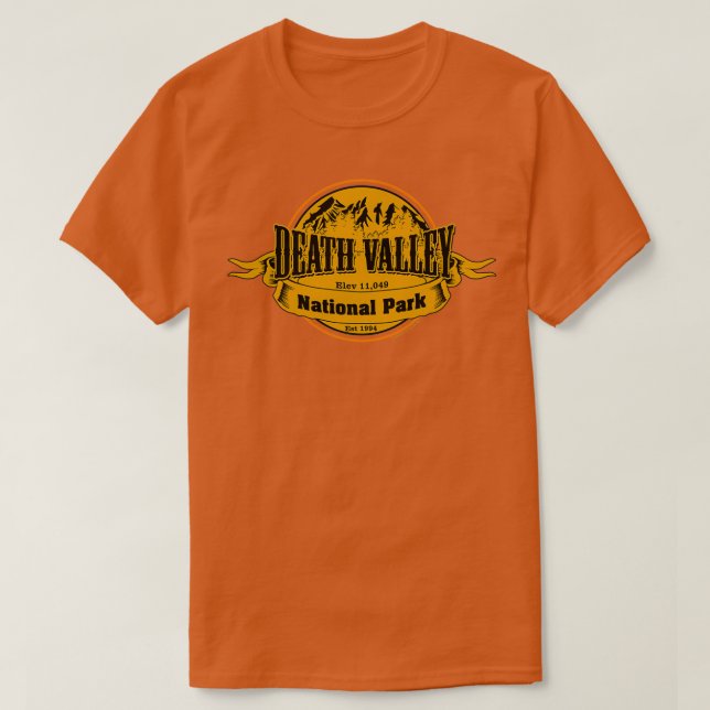 Death Valley National Park California T-Shirt (Design Front)