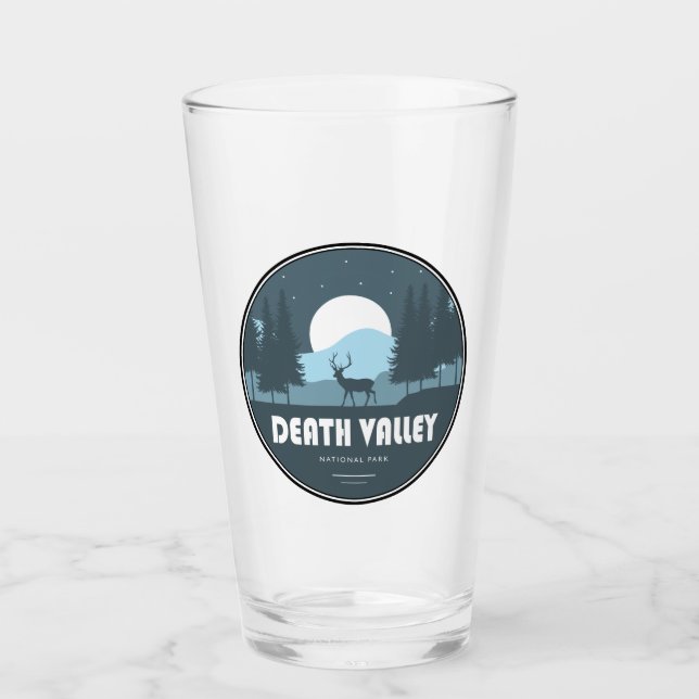 Death Valley National Park Deer Glass (Front)