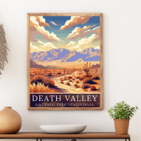 Death Valley National Park Desert Landscape