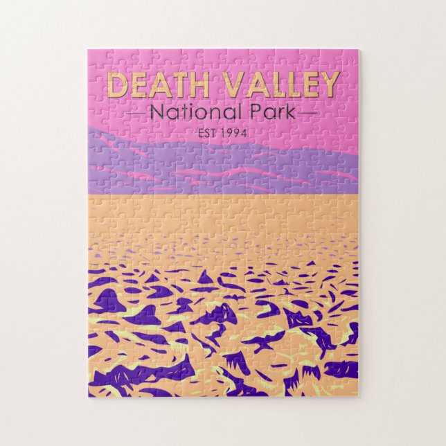 Death Valley National Park Devil’s Golf Course Jigsaw Puzzle (Vertical)