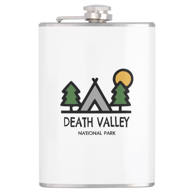 Death Valley National Park Hip Flask (Front)