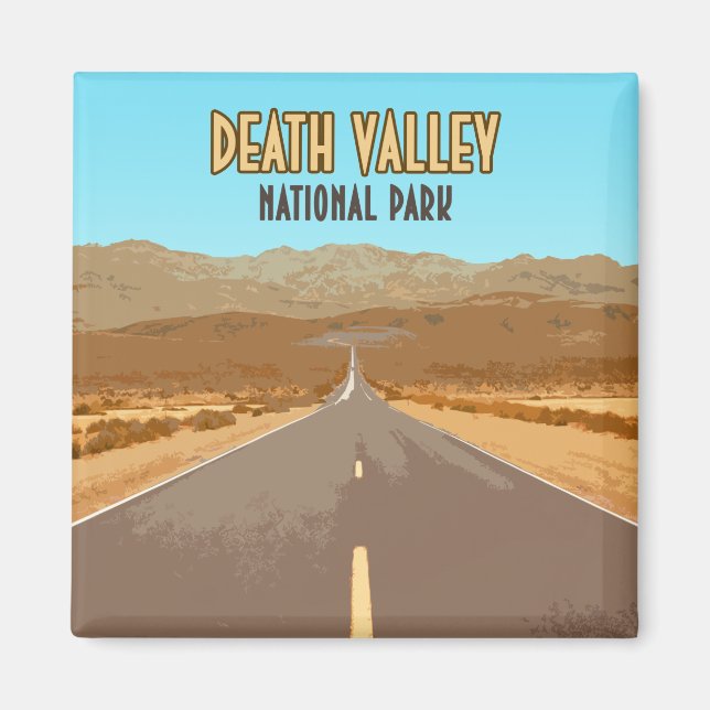 Death Valley National Park Nevada California Magnet (Front)