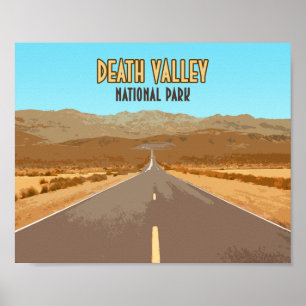 Death Valley National Park Nevada California Poster