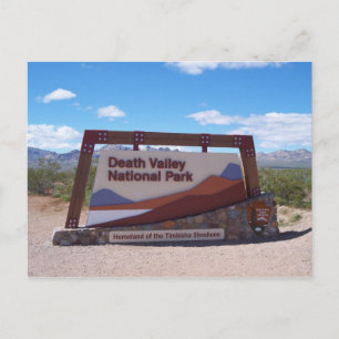 Death Valley National Park Postcard