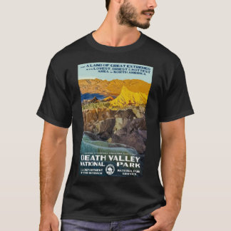 Death Valley National Park Service Vintage Travel T-Shirt