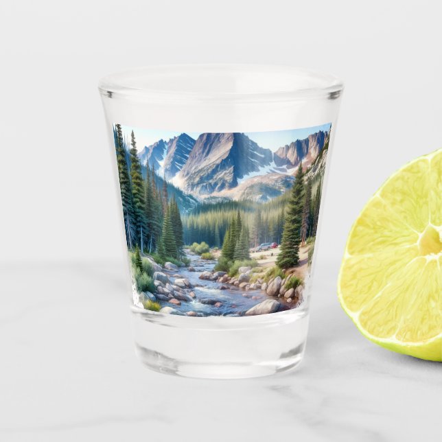 Death Valley National Park Shot Glass (Front)