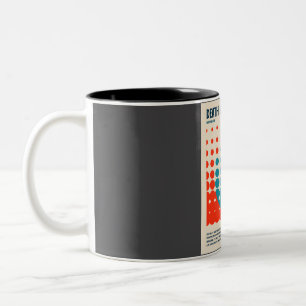 Death Valley National Park Travel Art Two-Tone Coffee Mug