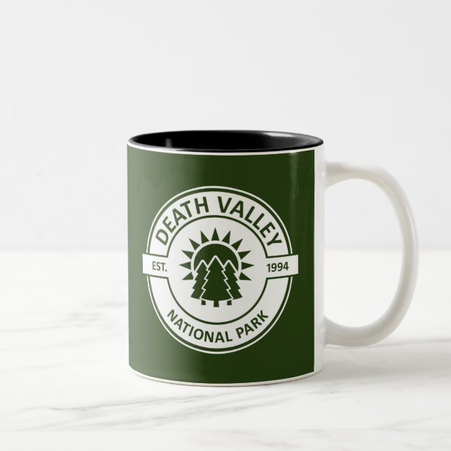 Death Valley National Park Two-Tone Coffee Mug (Right)