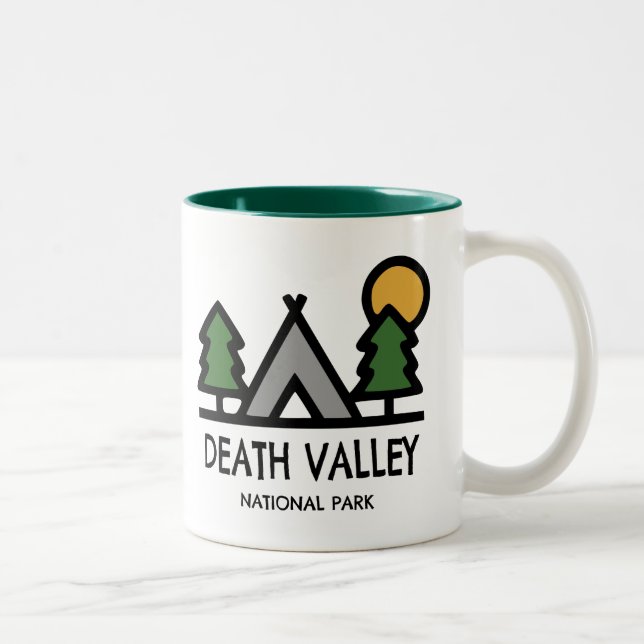 Death Valley National Park Two-Tone Coffee Mug (Right)