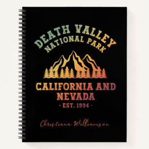 Death Valley National Park USA Gradient Notebook