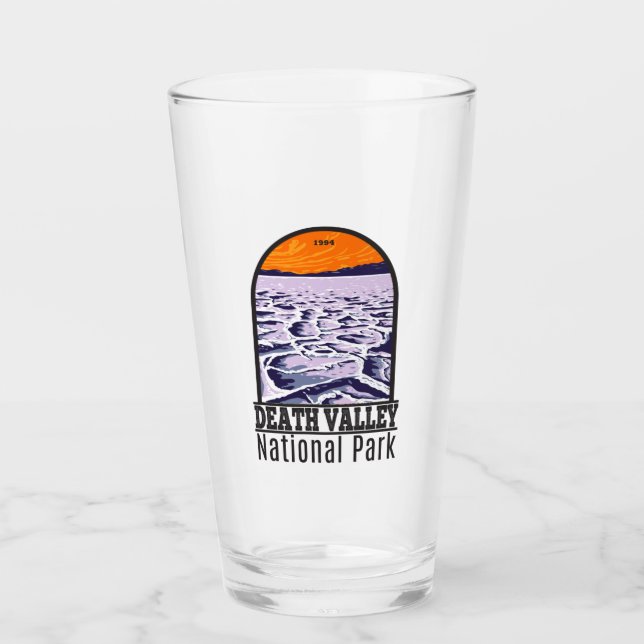Death Valley National Park Vintage Glass (Front)