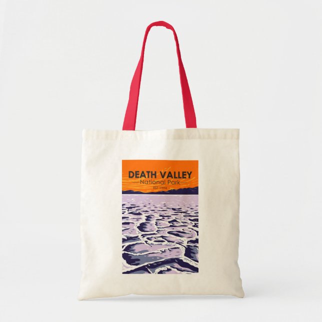  Death Valley National Park Vintage  Tote Bag (Front)