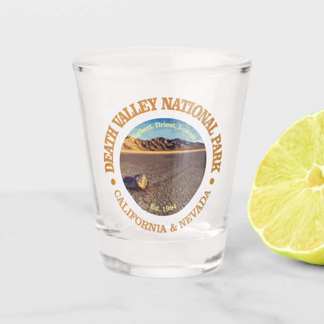 Death Valley NP2 Shot Glass (Front)