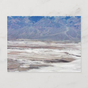 Death Valley Salt Desert Mountains Dante S View Sn Postcard