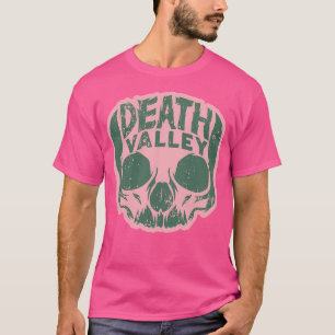 Death Valley Skull-Pink T-Shirt