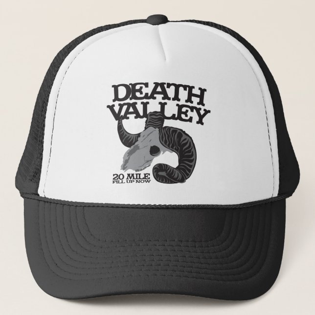 DEATH VALLEY TRUCKER HAT (Front)