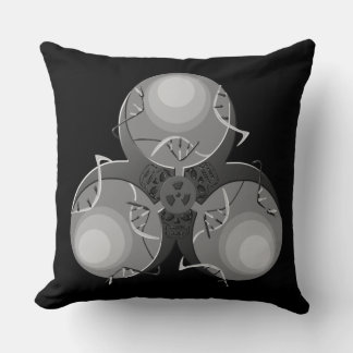 Death Virus Biohazard Cushion