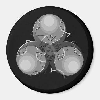 Death Virus Biohazard Magnet