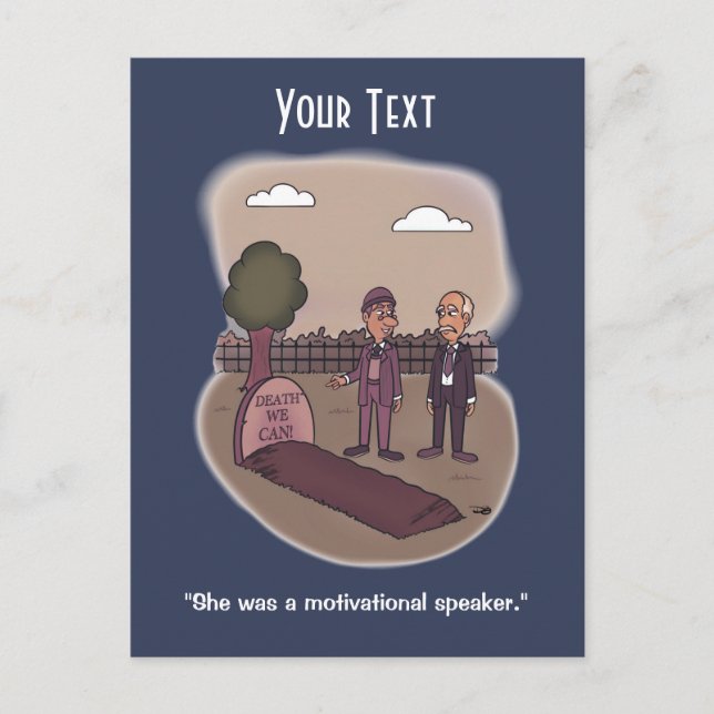 Death We Can Postcard (Front)