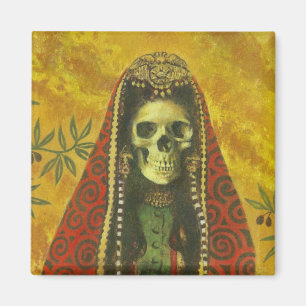 Death Witch Fridge Magnet