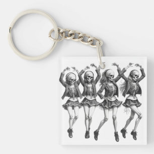 Death Women Dance Key Ring