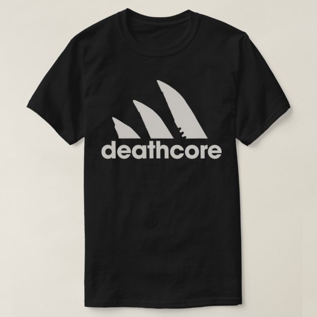 Deathcore Knives T-Shirt (Design Front)