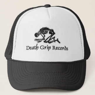 deathgripblacklogo trucker hat