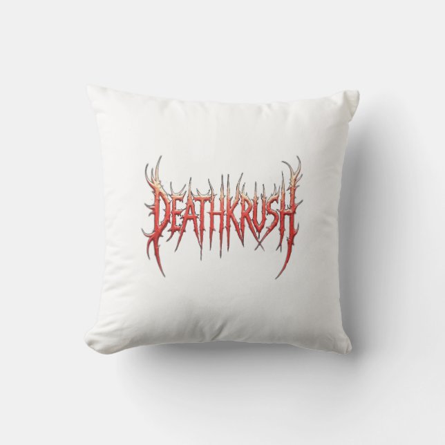 Deathkrush - Decorative Pillow (Front)