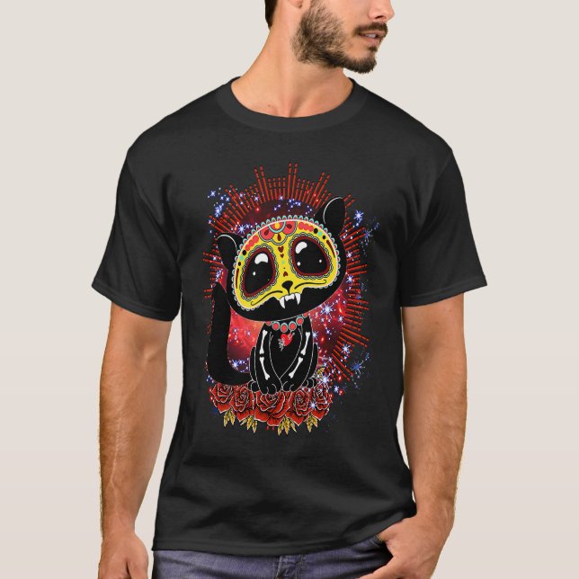 Deathly Cat T-Shirt (Front)