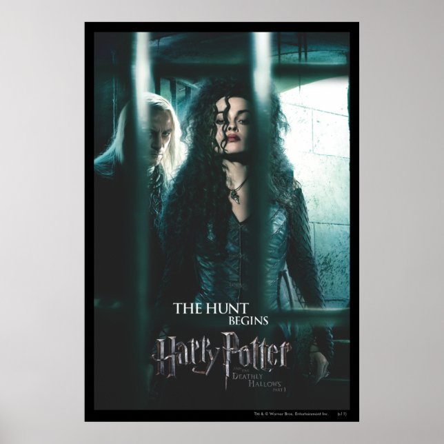 Deathly Hallows - Bellatrix & Lucius Poster (Front)
