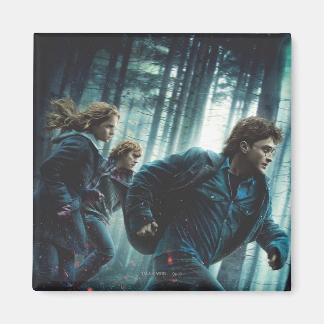 Deathly Hallows - Group Running Magnet (Front)