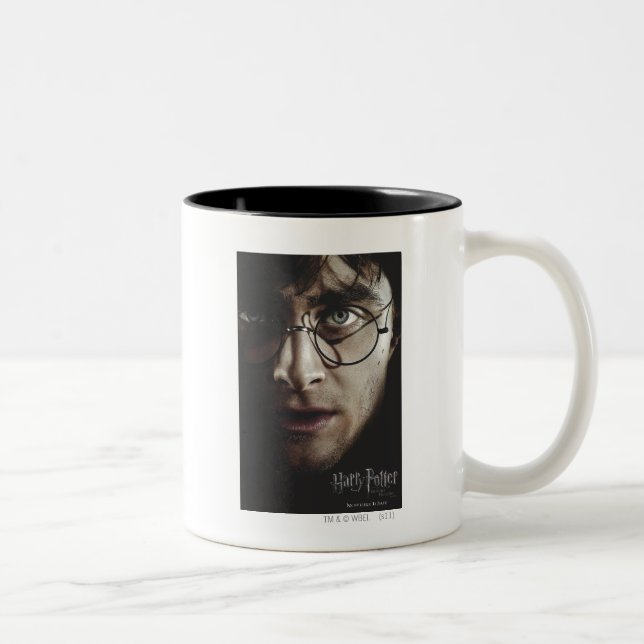 Deathly Hallows - Harry Potter Two-Tone Coffee Mug (Right)