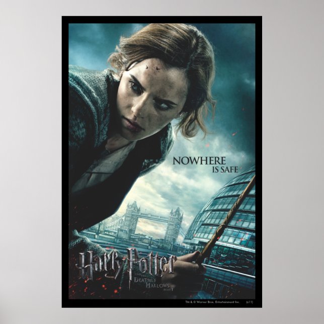 Deathly Hallows - Hermione 2 Poster (Front)