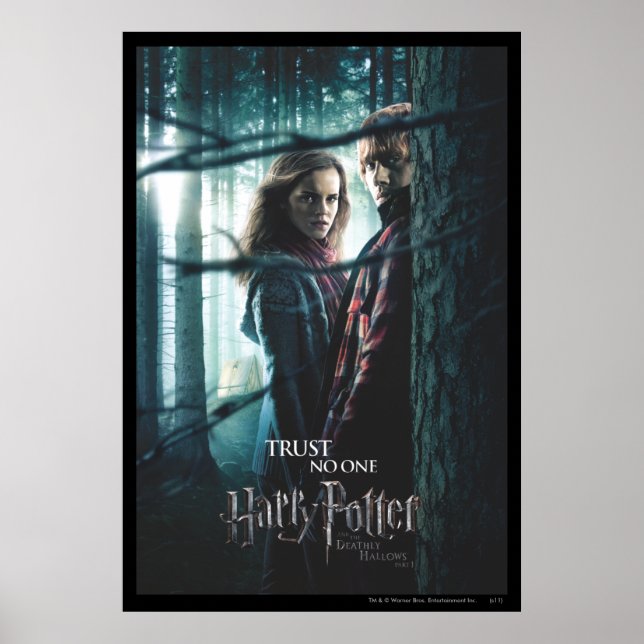 Deathly Hallows - Hermione and Ron Poster (Front)