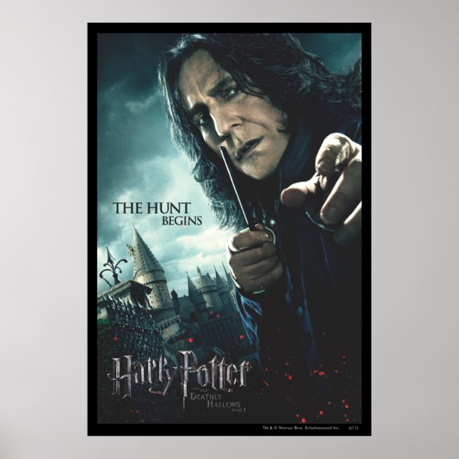 Deathly Hallows - Snape 2 Poster (Front)