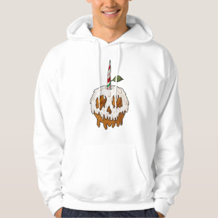 Deathly Sweet Caramel Apple Skull Hoodie