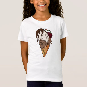 Deathly Sweet Classic Skull Ice Cream T-Shirt