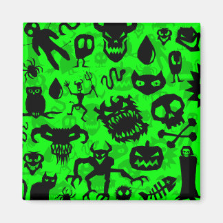 Deathrock Monsters Magnet