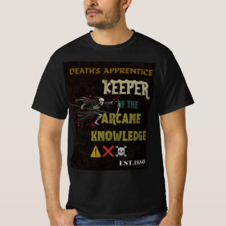 Death's Apprentice Keeper Of The Arcane Knowledge T-Shirt