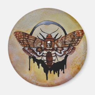 Death's Head Hawk Moth Magnet