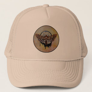 Death's Head Hawk Moth Trucker Hat