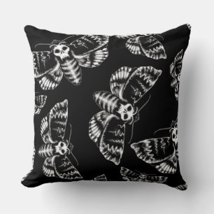 Deaths head Hawkmoth Gothic Cushion