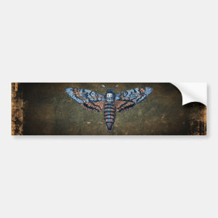 Death's Head Moth, aka Sphinx atropo moth Bumper Sticker