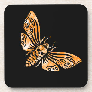 Death's Head Moth  Coaster