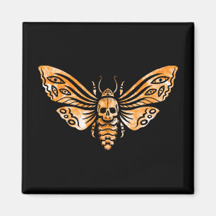 Death's Head Moth  Magnet