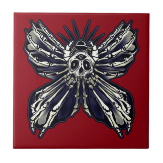 Deaths Head Moth Tile